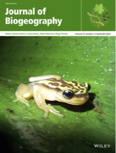 Journal of Biogeography cover